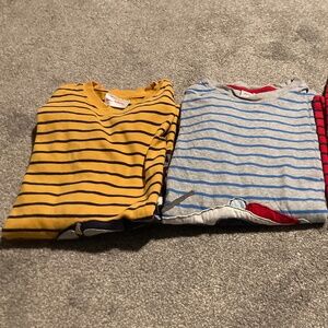 2 Hanna Andersson long sleeve boy shirts - size 10